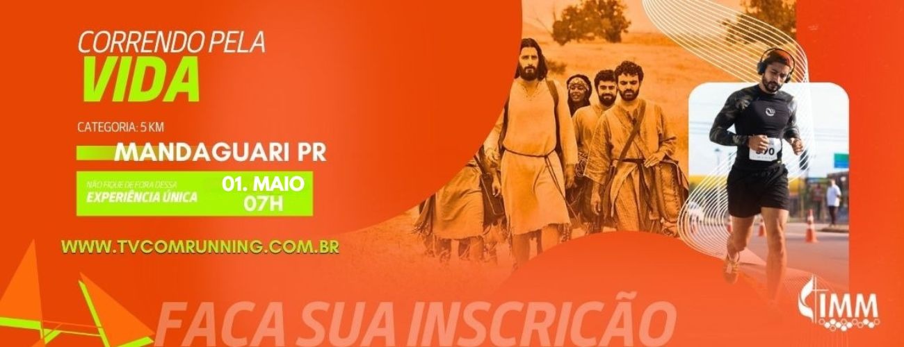 CORRENDO PELA VIDA MANDAGUARI PR
