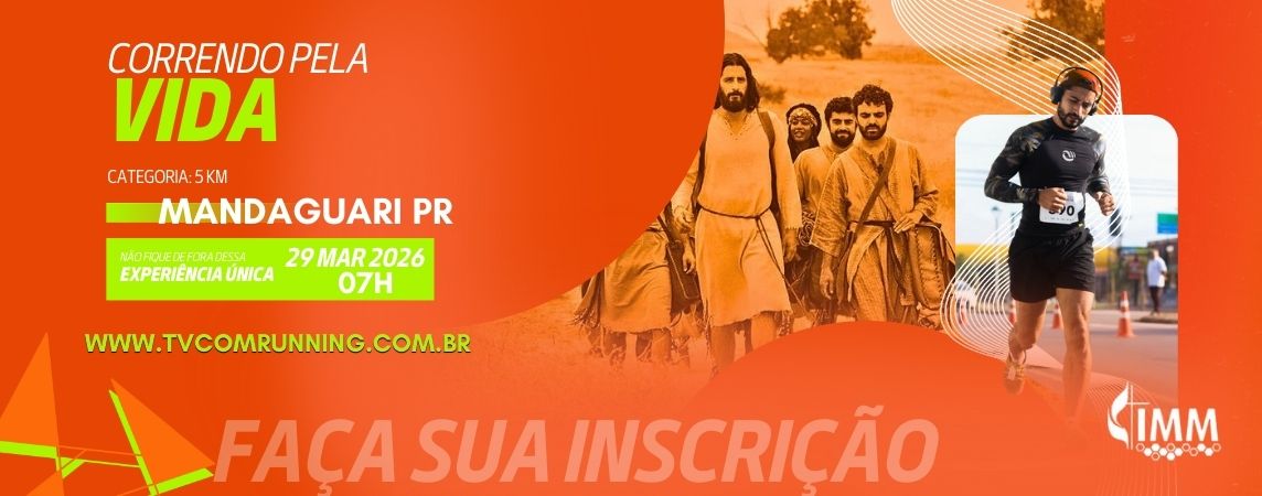 CORRENDO PELA VIDA MANDAGUARI PR