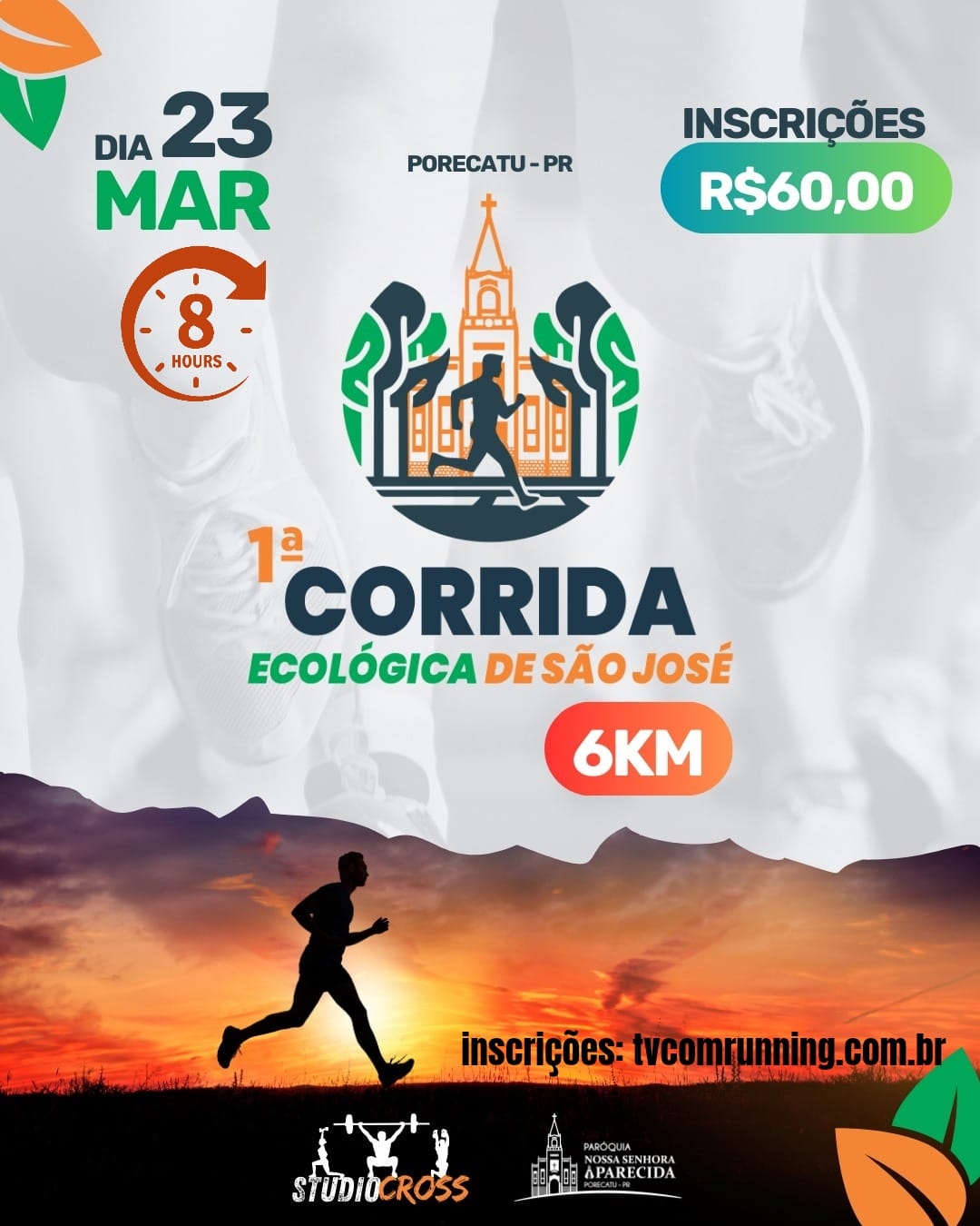1ª CORRIDA ECOLÓGICA DE SÃO JOSÉ - PORECATUR PR