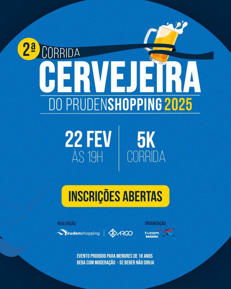 2ª CORRIDA CERVEJEIRA DO PRUDENSHOPPING