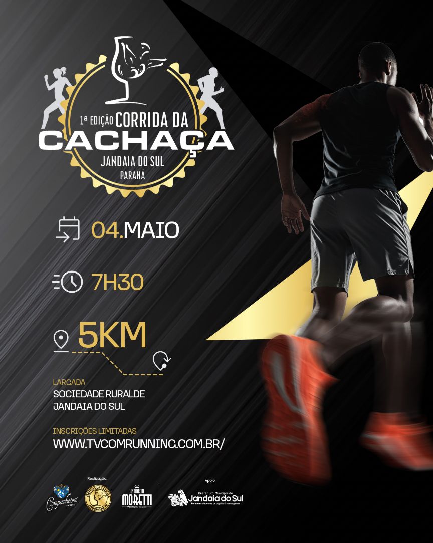 CORRIDA DA CACHAÇA 1ª EDIÇÃO JANDAIA DO SUL PR