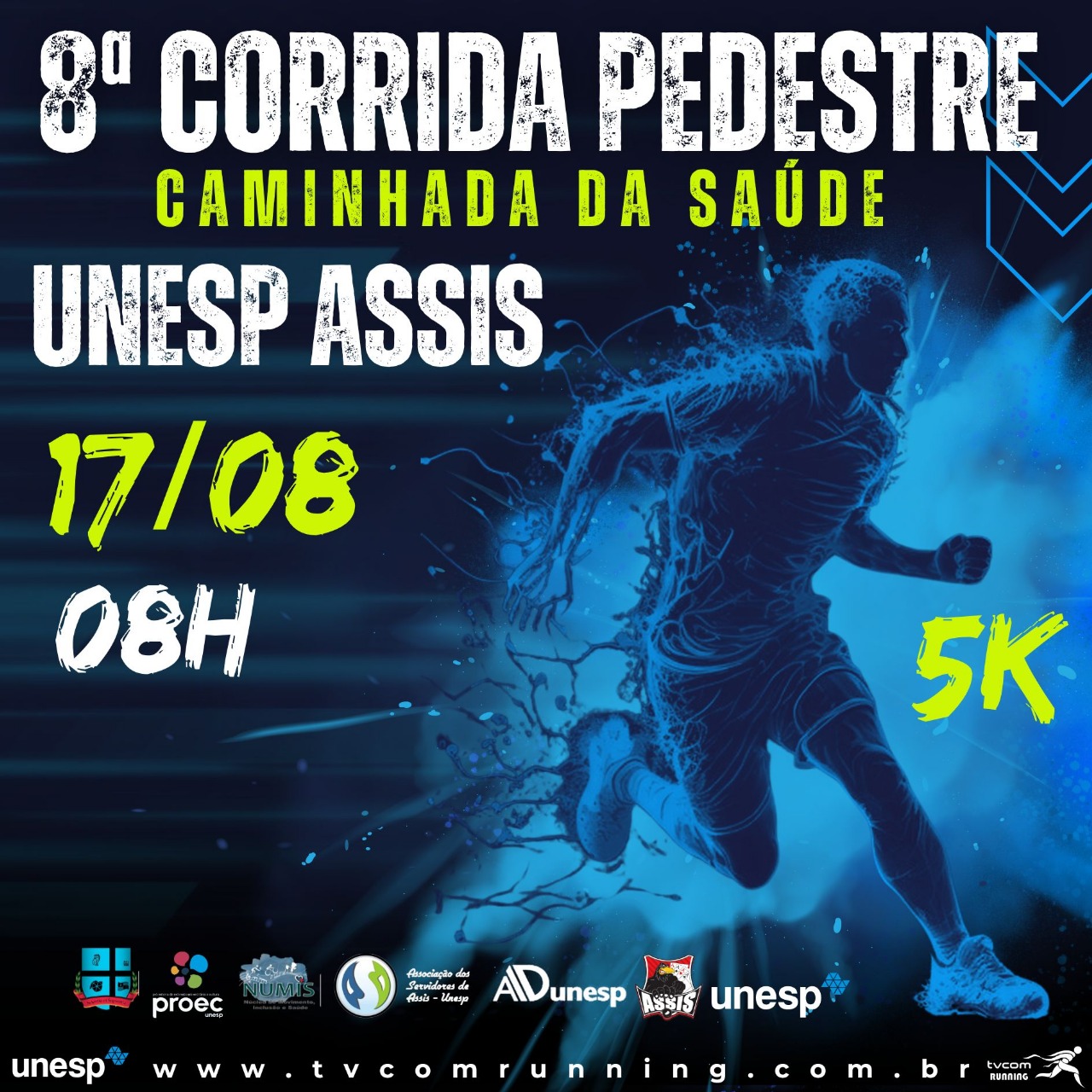 VIII PROVA PEDESTRE E CAMINHADA DA SAÚDE UNESP/ASSIS