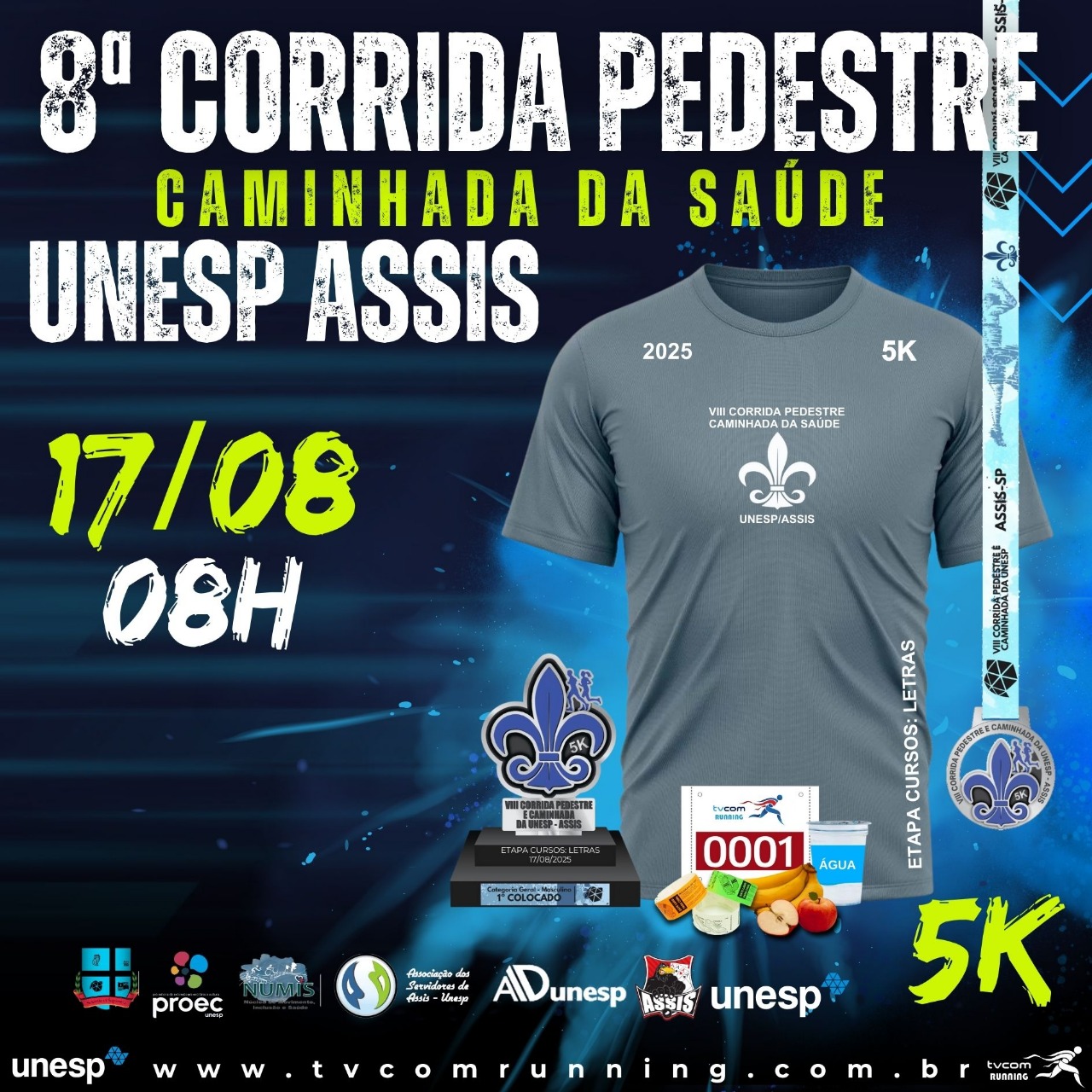 VIII PROVA PEDESTRE E CAMINHADA DA SAÚDE UNESP/ASSIS