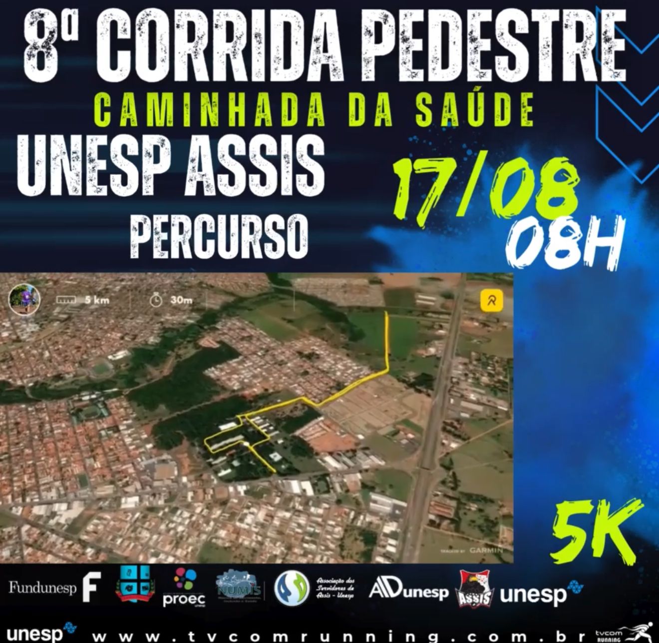 VIII PROVA PEDESTRE E CAMINHADA DA SAÚDE UNESP/ASSIS