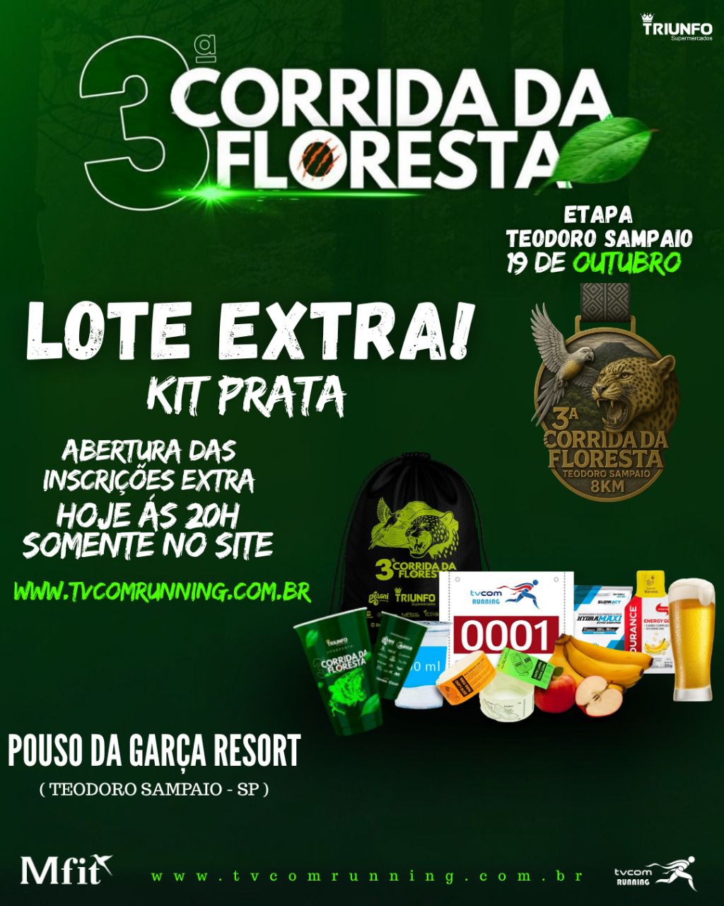 3ª CORRIDA DA FLORESTA ETAPA TEODORO SAMPAIO SP