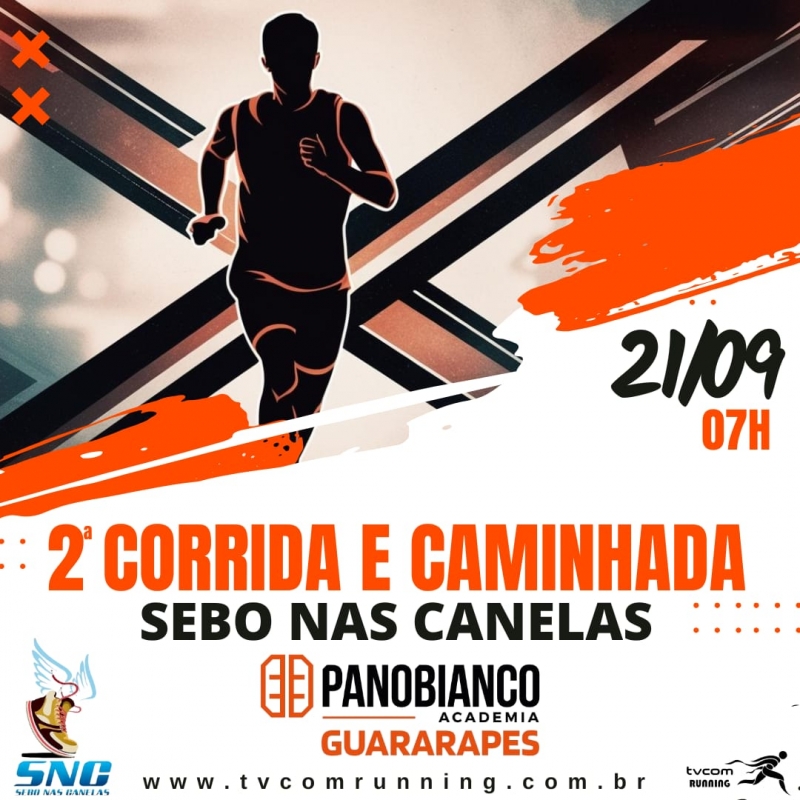 2ª CORRIDA E CAMINHADA SEBO NAS CANELAS PANOBIANCO ACADEMIA