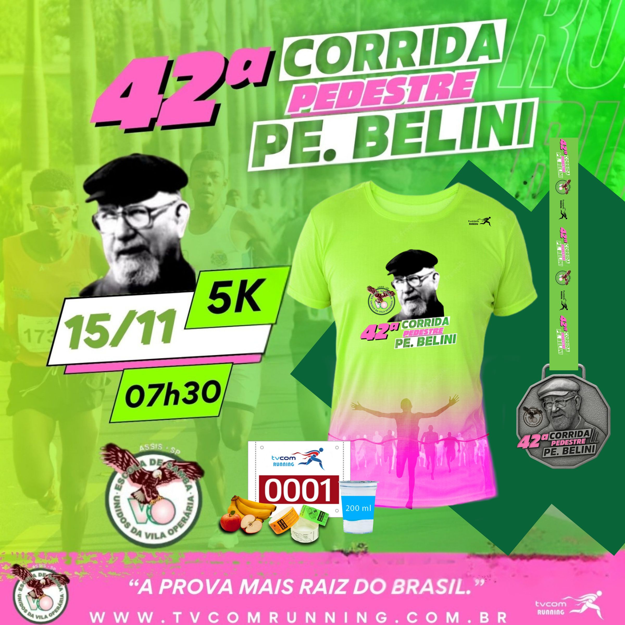 42ª CORRIDA PEDESTRE PADRE BELINE ASSIS SP