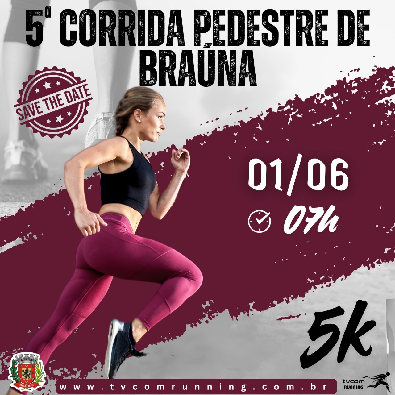 5ª CORRIDA PEDESTRE DE BRAÚNA