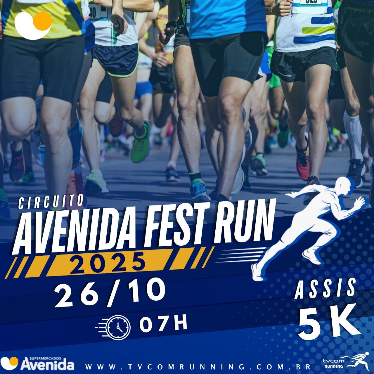 AVENIDA FEST RUN ETAPA ASSIS SP