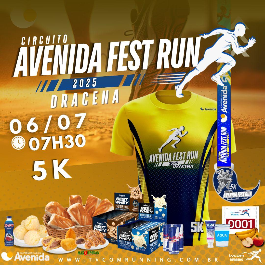 AVENIDA FEST RUN ETAPA DRACENA SP