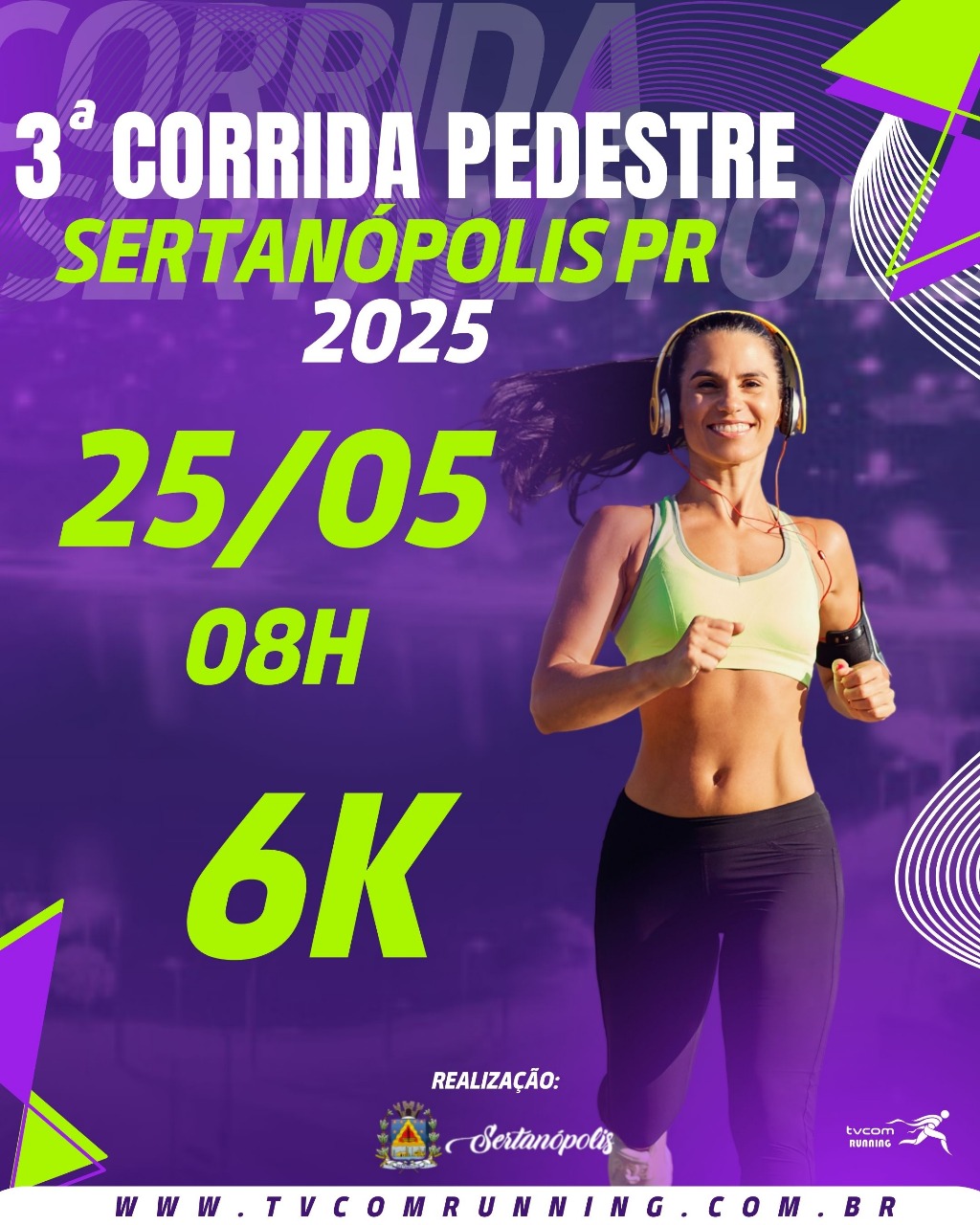 3ª CORRIDA PEDESTRE DE SERTANÓPOLIS PR