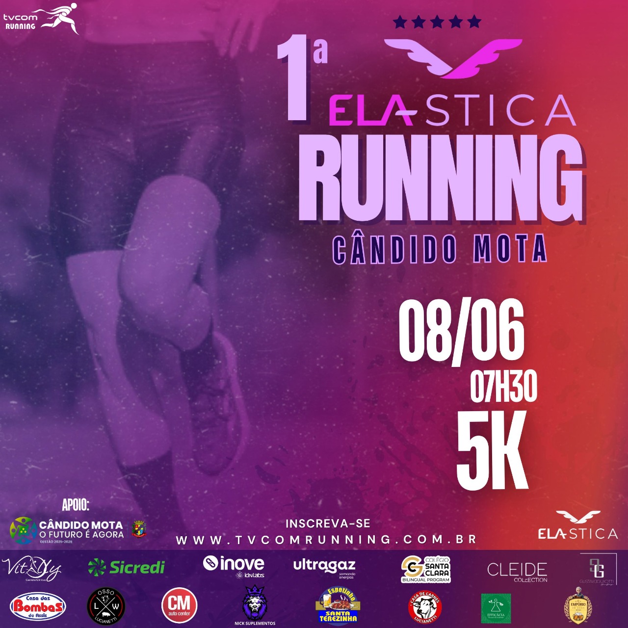1ª ELA STICA RUNNING CÂNDIDO MOTA SP