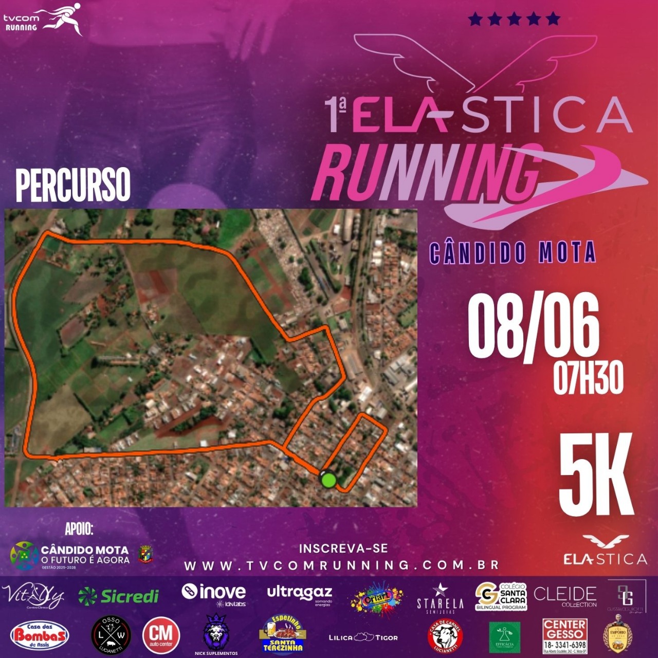 1ª ELA STICA RUNNING CÂNDIDO MOTA SP