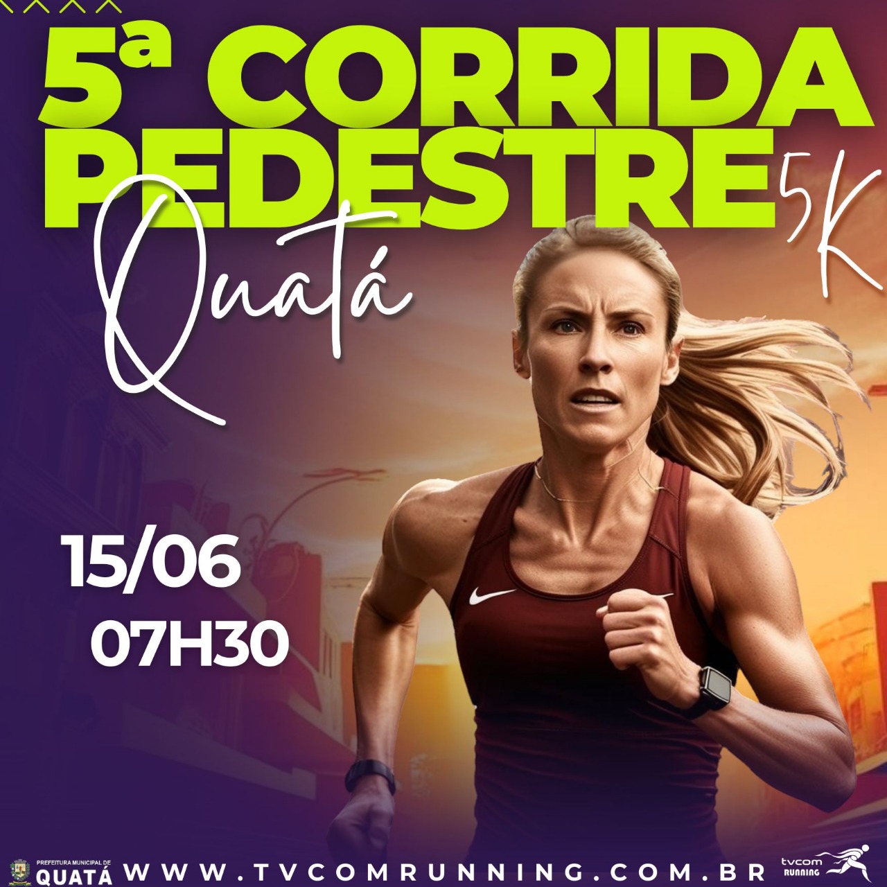 5ª CORRIDA PEDESTRE DE QUATÁ SP