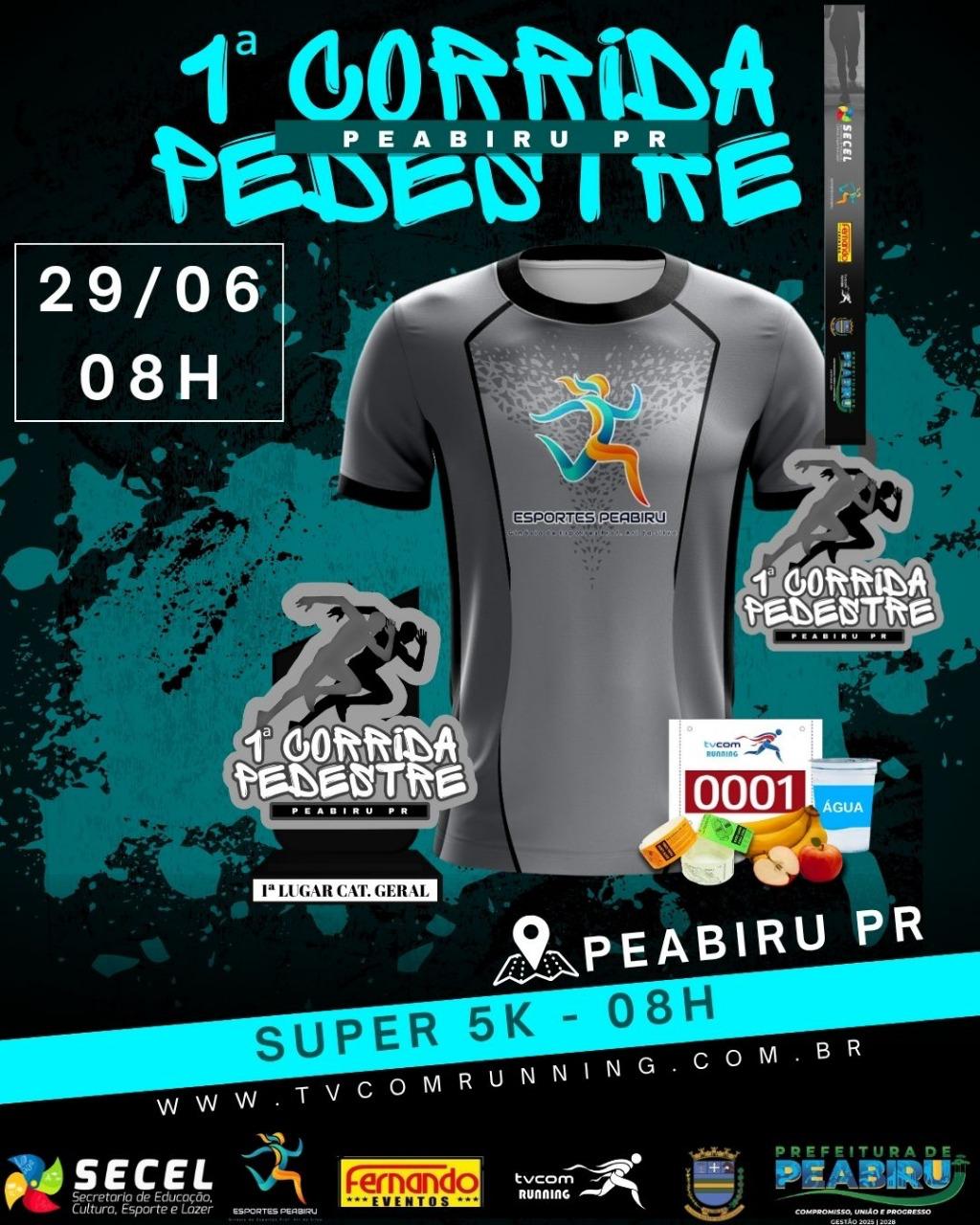 1ª CORRIDA PEDESTRE DE PEABIRU PR