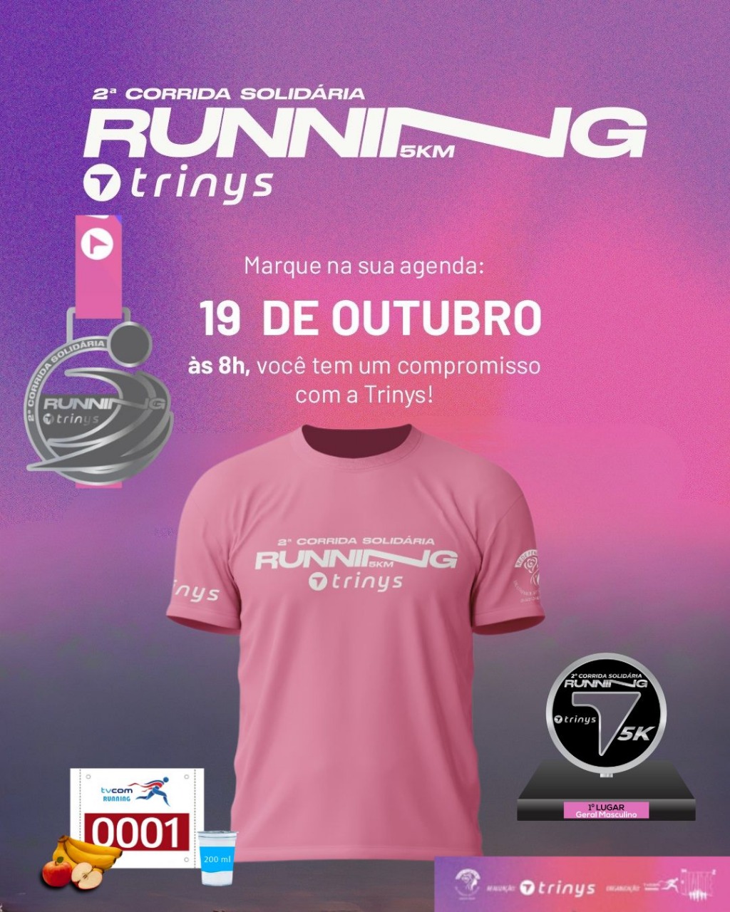 2ª CORRIDA SOLIDÁRIA RUNNING TRINYS