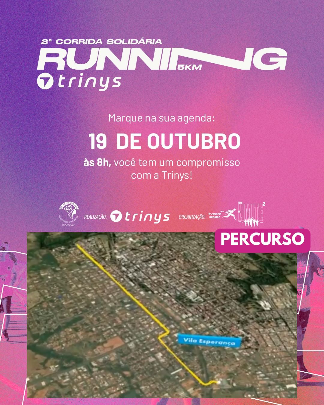 2ª CORRIDA SOLIDÁRIA RUNNING TRINYS