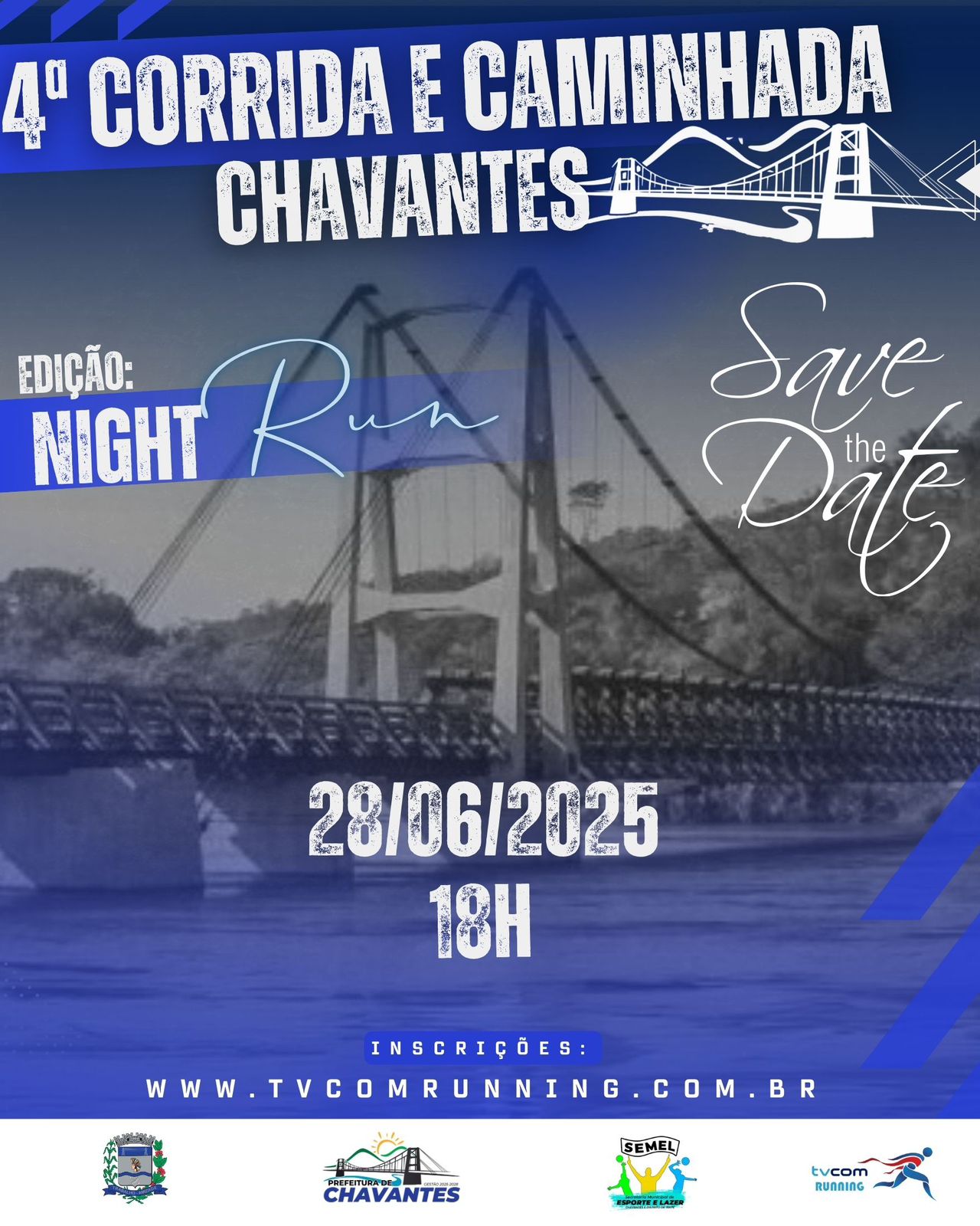 4ª CORRIDA E CAMINHADA DE CHAVANTES SP