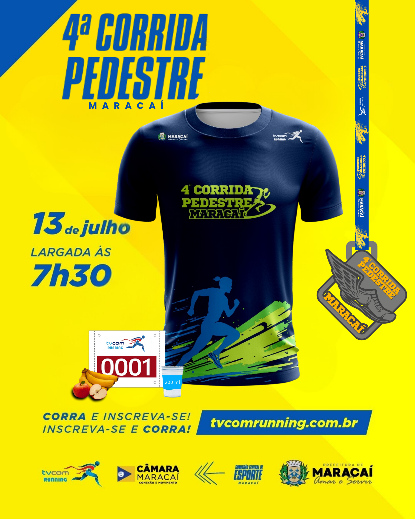 4ª CORRIDA PEDESTRE DE MARACAÍ SP
