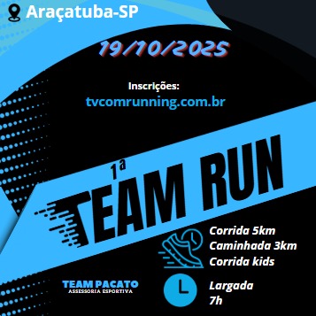 1ª TEAM RUN ARAÇATURA SP