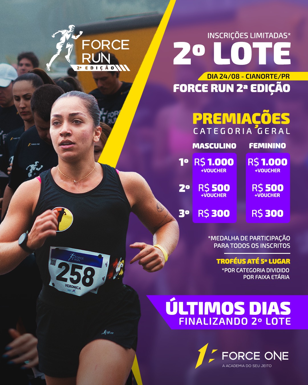 2ª FORCE RUN CIANORTE PR
