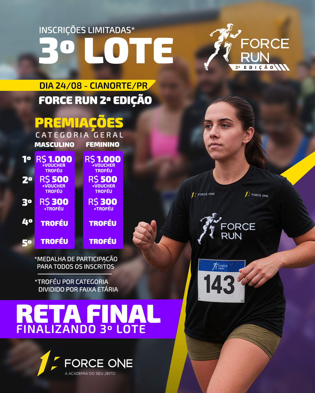 2ª FORCE RUN CIANORTE PR