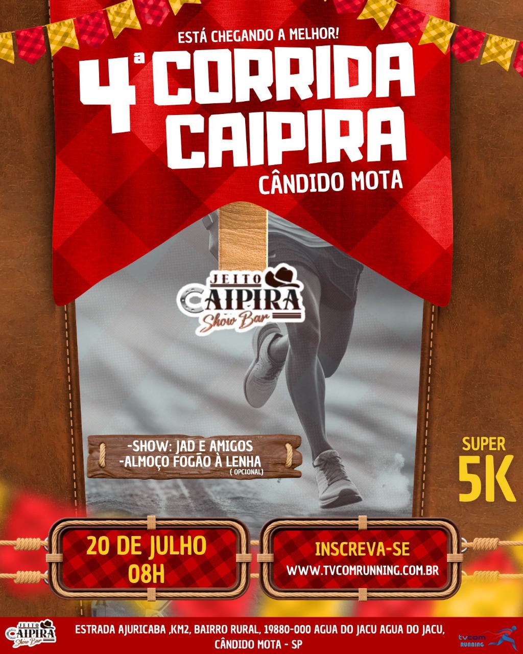 4° CORRIDA CAIPIRA CÂNDIDO MOTA