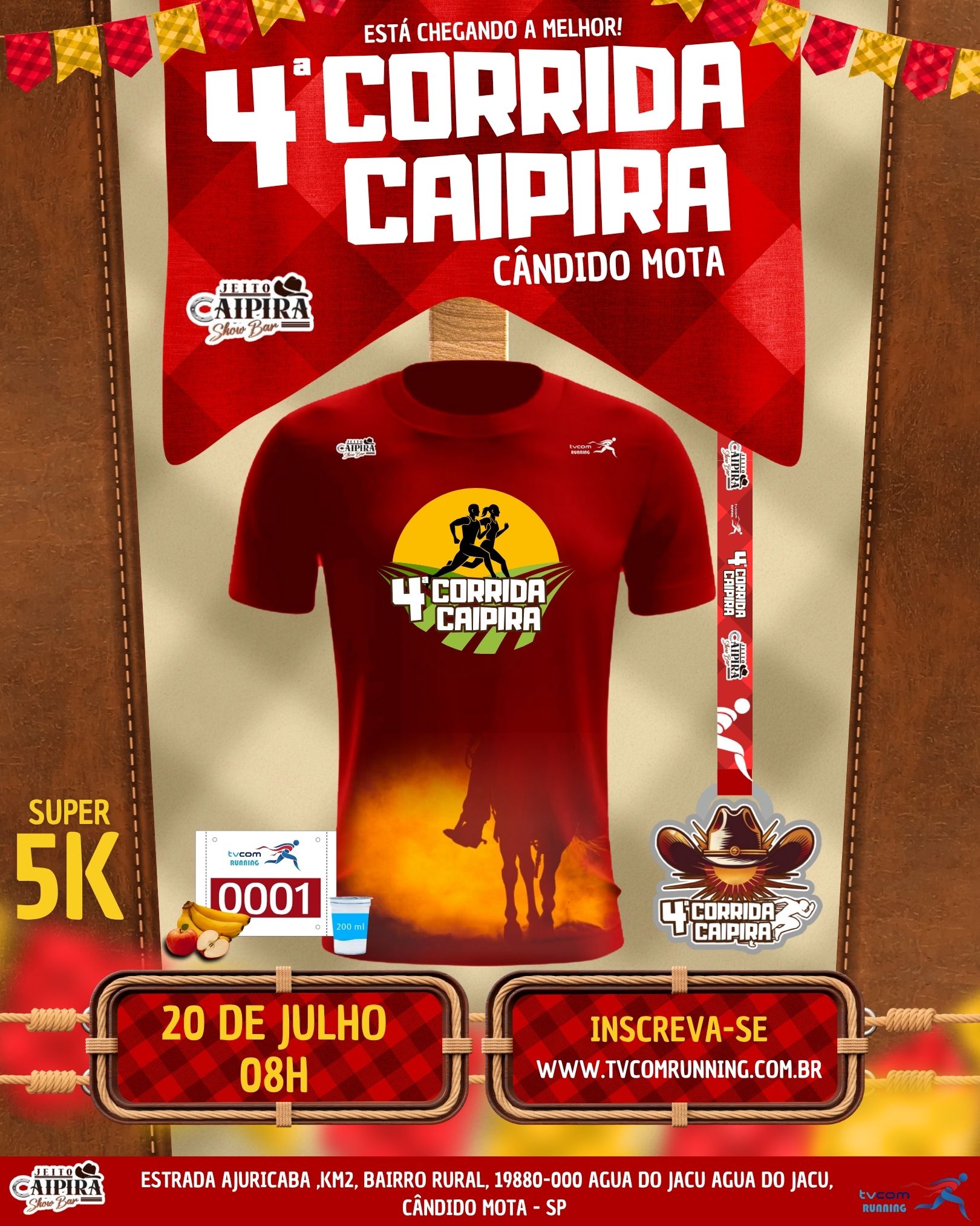 4° CORRIDA CAIPIRA CÂNDIDO MOTA