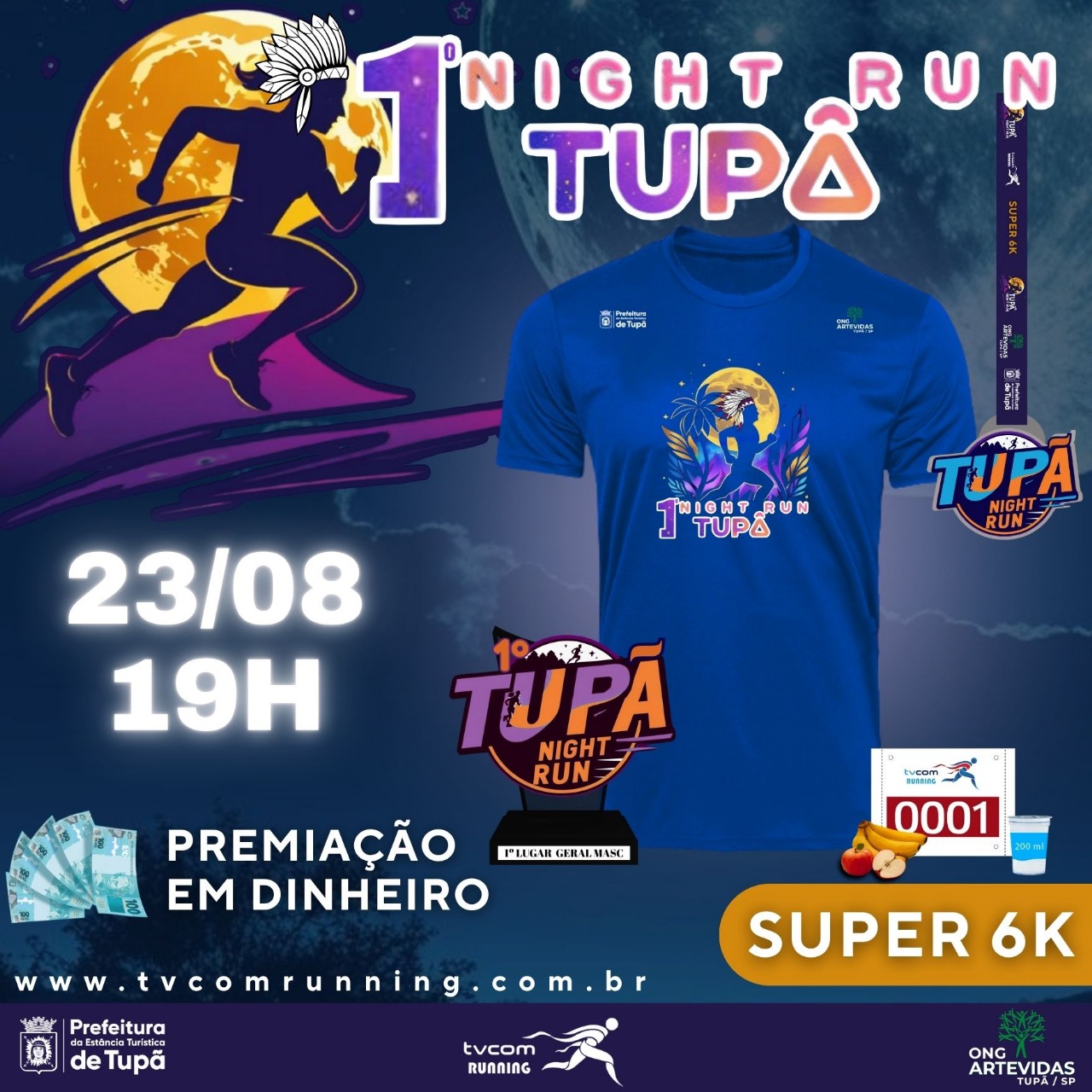 1ª NIGHT RUN TUPÃ SP