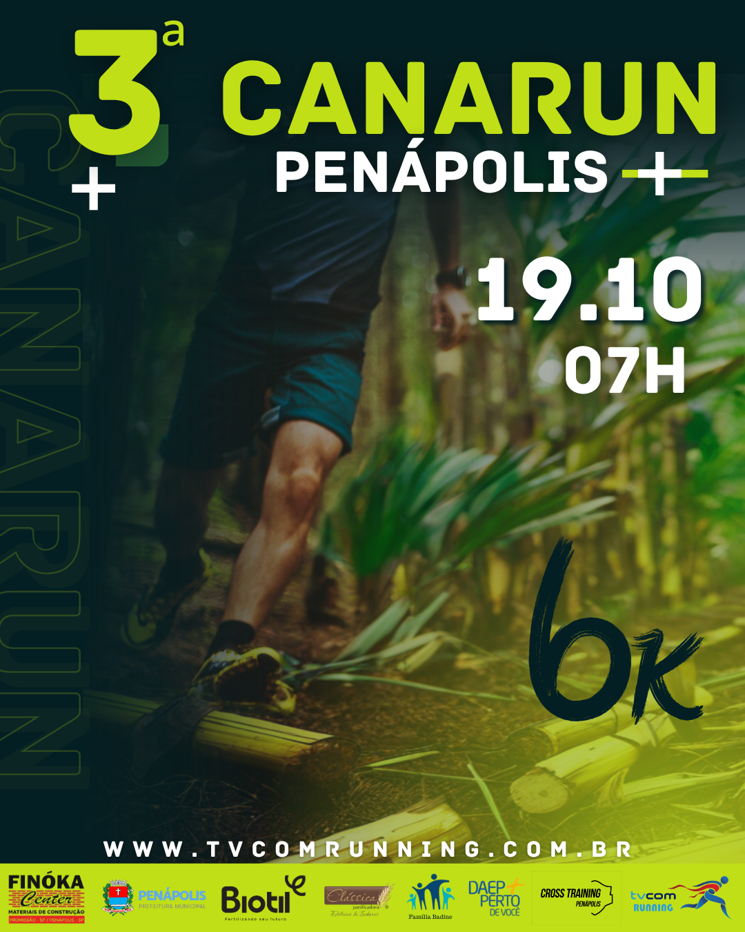 3ª CANA RUN PENÁPOLIS SP