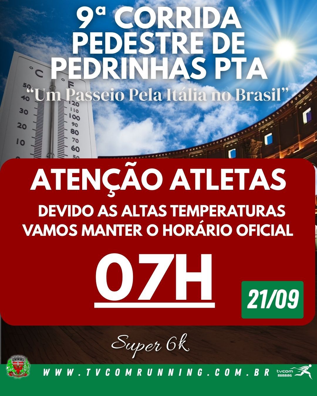 9ª CORRIDA PEDESTRE DE PEDRINHAS PAULISTA