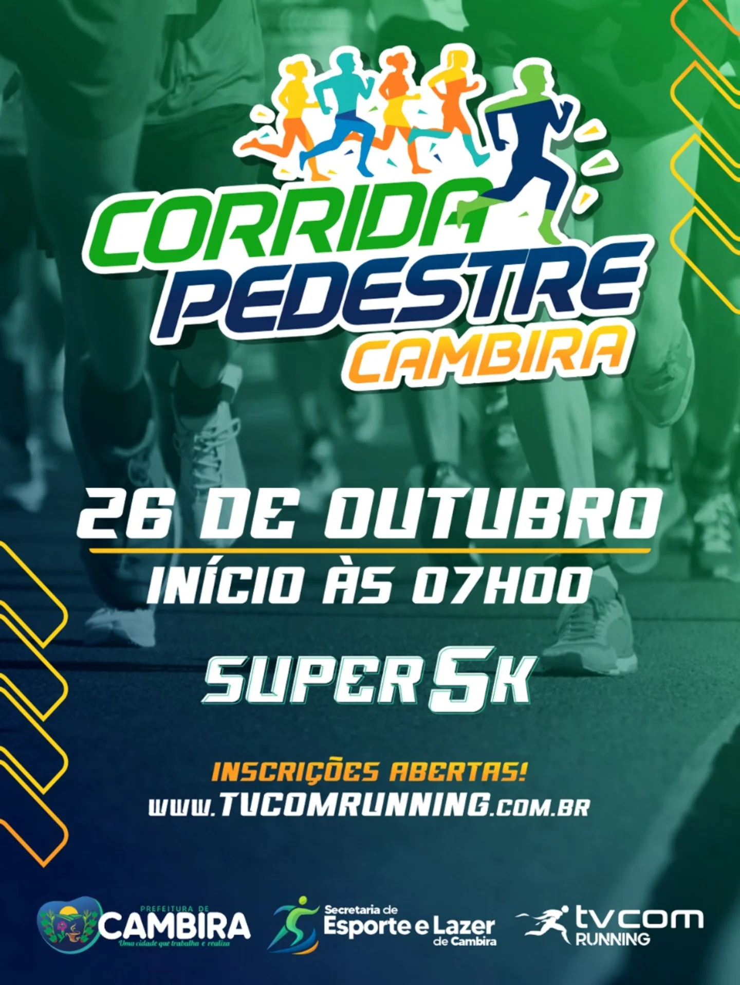 3ª CORRIDA PEDESTRE DE CAMBIRA PR
