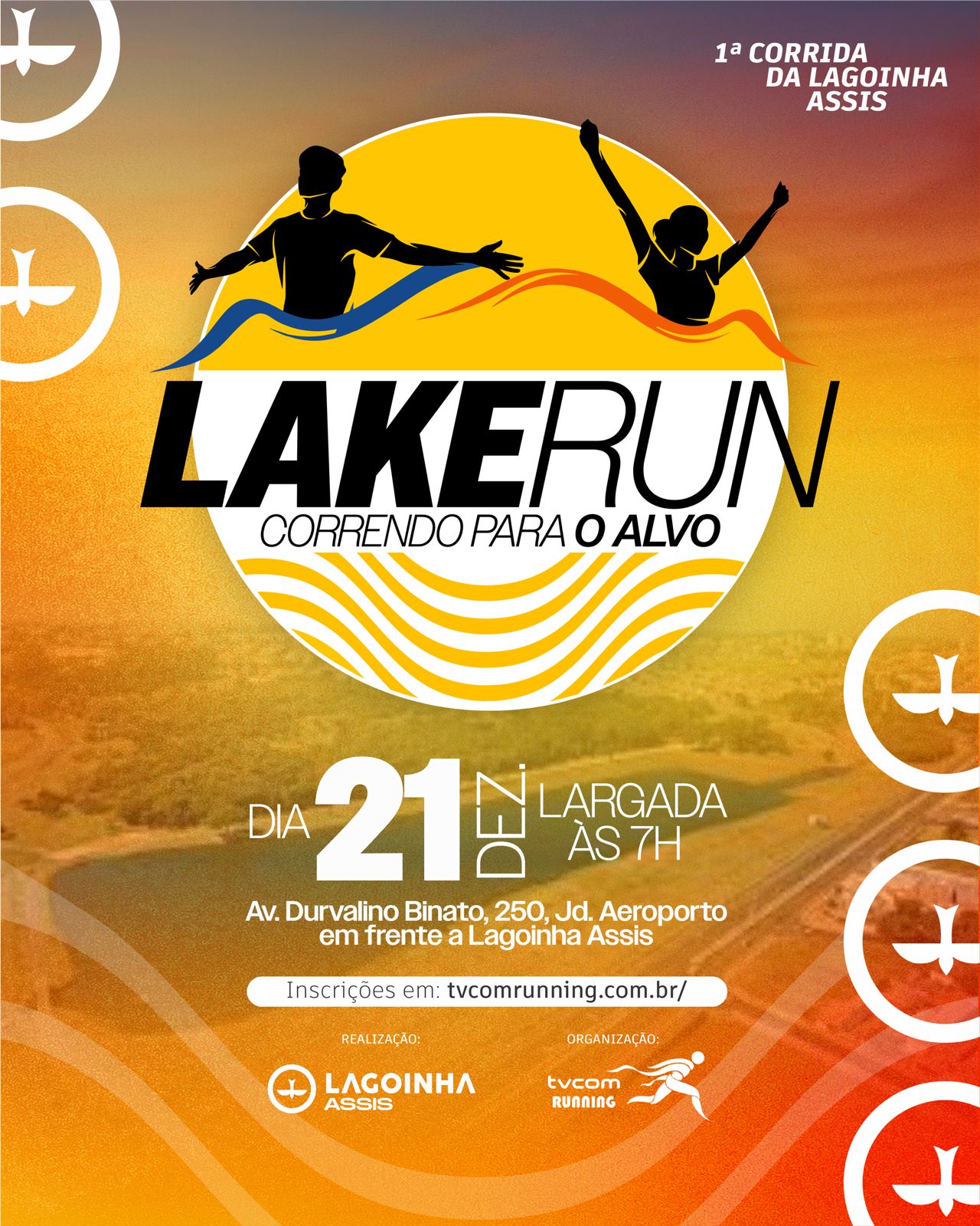 LAKE RUN 5KM CORRENDO PARA O ALVO ASSIS SP