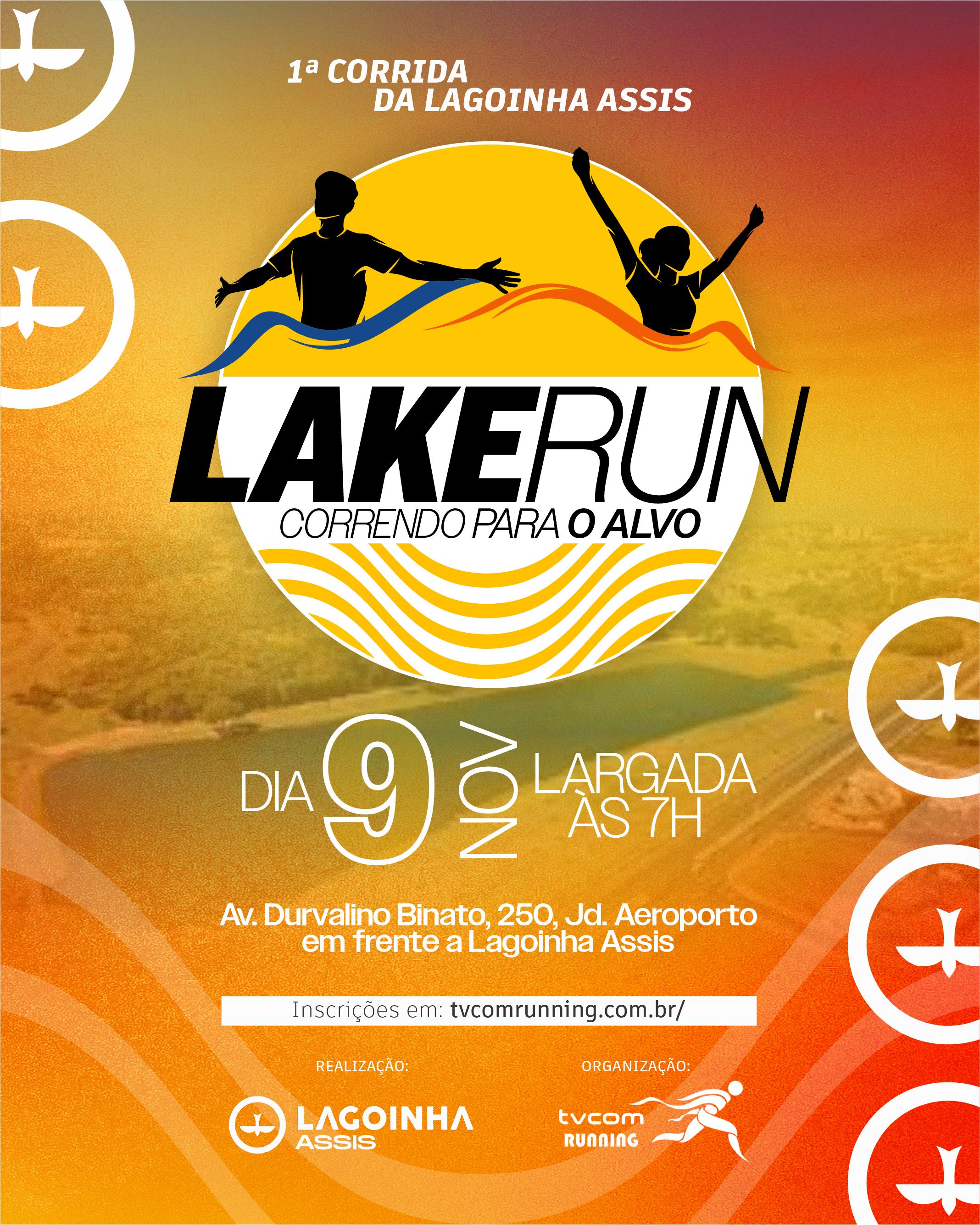 LAKE RUN 5KM CORRENDO PARA O ALVO ASSIS SP