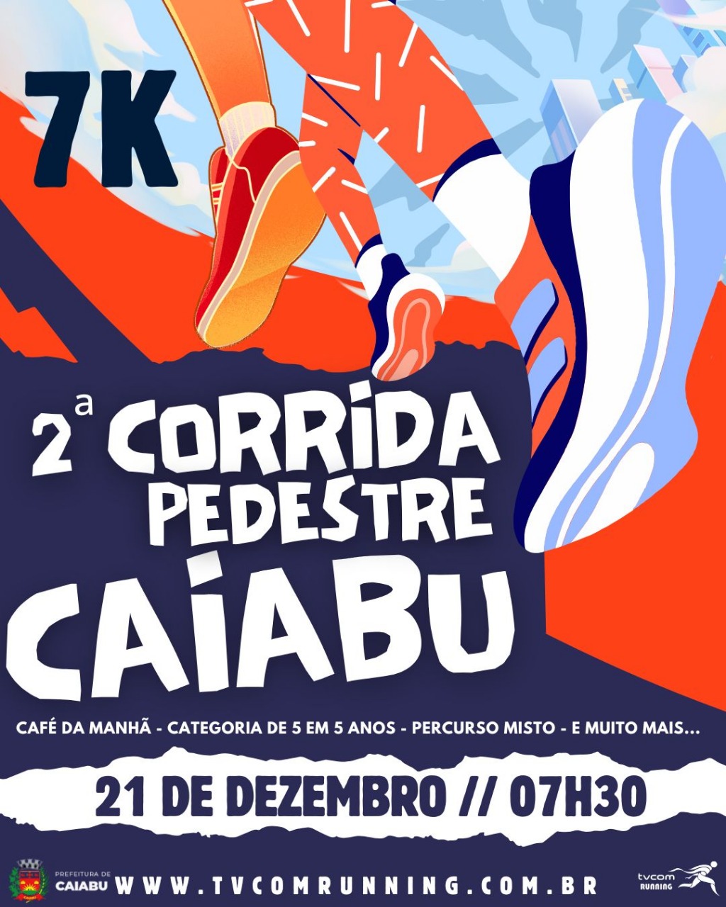 2ª CORRIDA PEDESTRE DE CAIABU