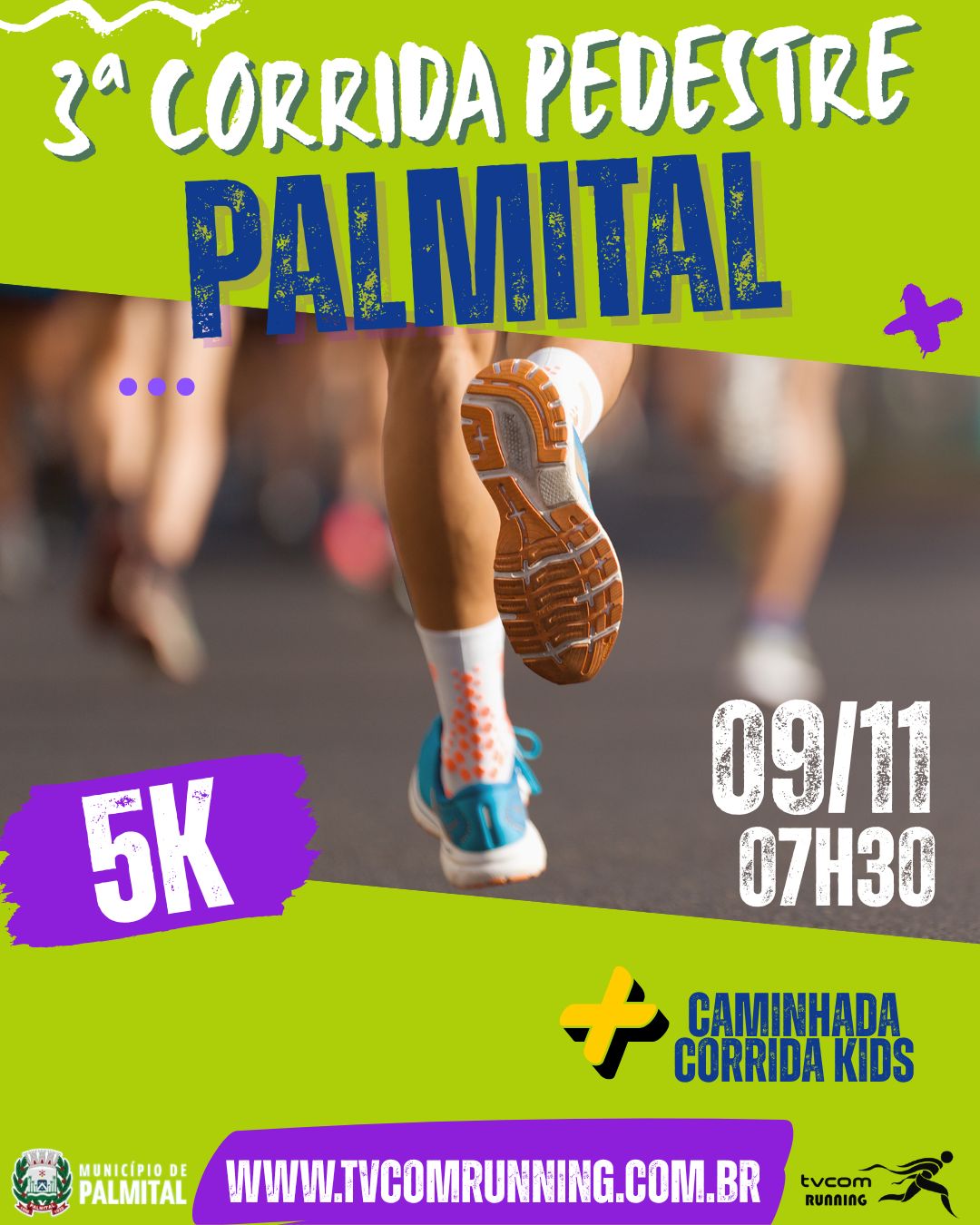 3ª CORRIDA PEDESTRE DE PALMITAL