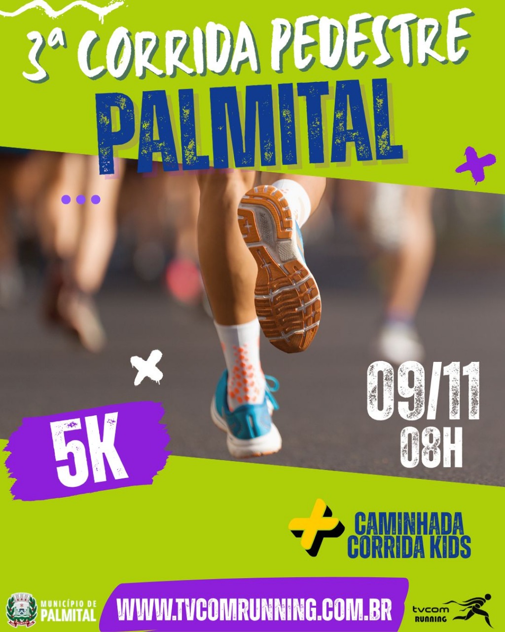 3ª CORRIDA PEDESTRE DE PALMITAL