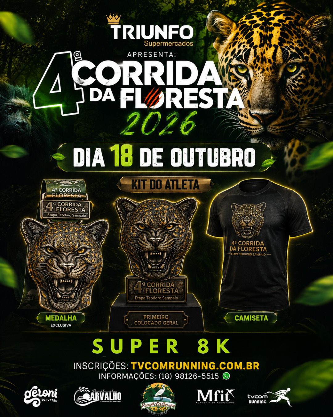 4ª CORRIDA DA FLORESTA ETAPA TEODORO SAMPAIO 2026