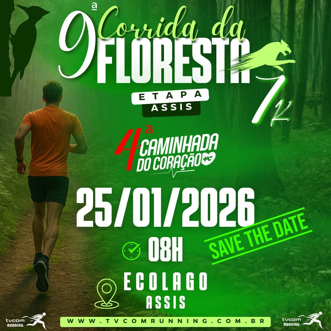 9ª CORRIDA DA FLORESTA ETAPA ASSIS SP