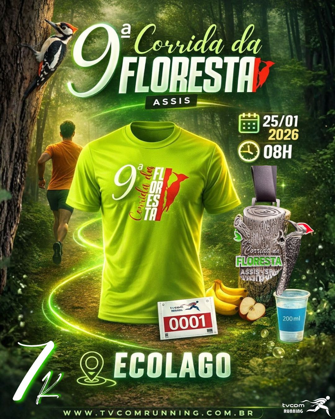 9ª CORRIDA DA FLORESTA ETAPA ASSIS SP