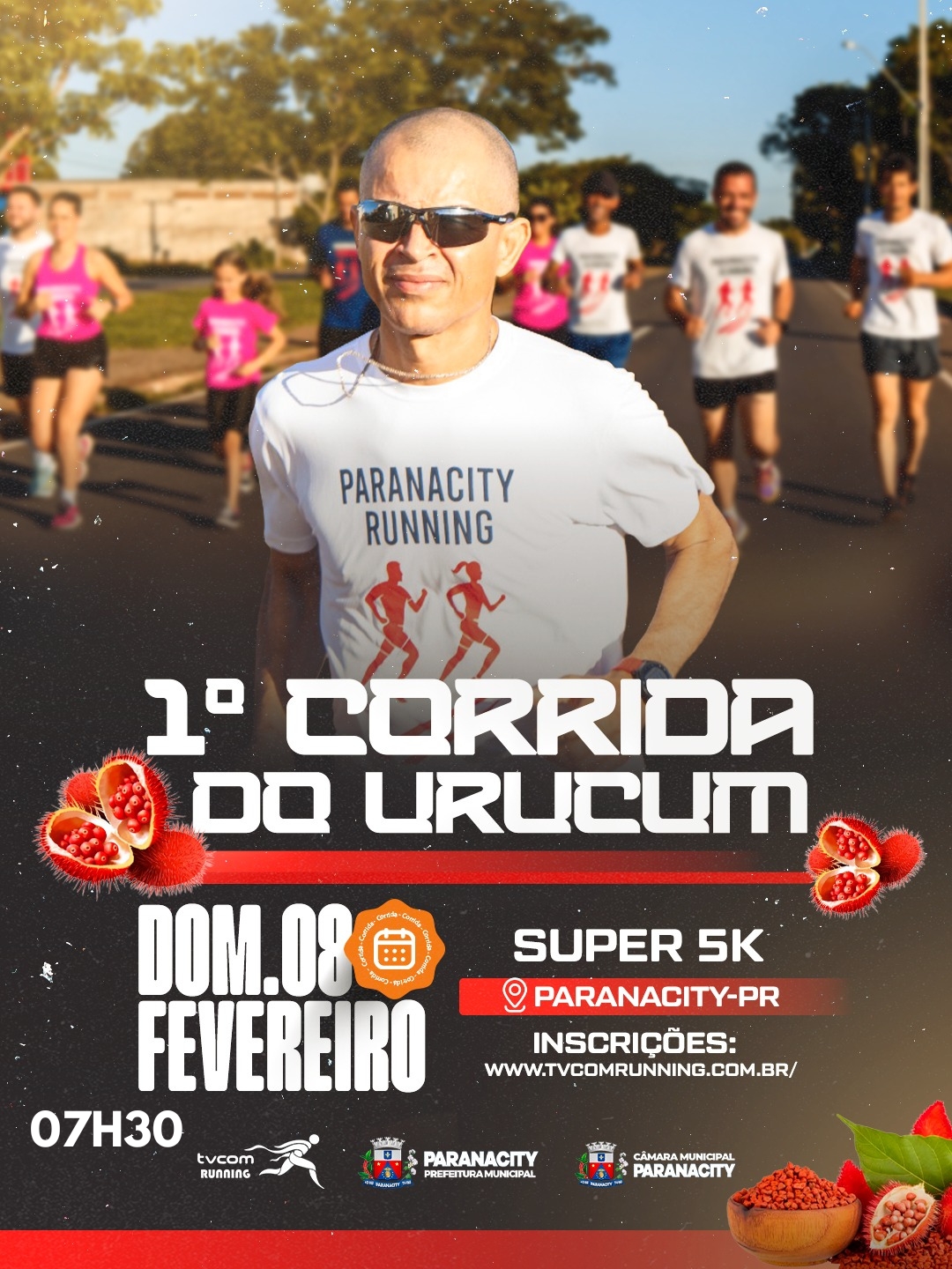 CORRIDA DO URUCUM 1ª CORRIDA PEDESTRE DE PARANACITY PR