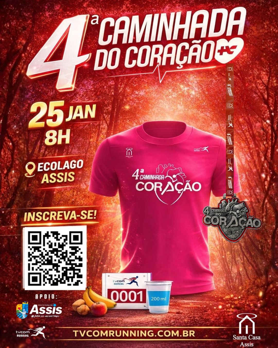 4ª CAMINHADA DO CORAÇÃO 3KM