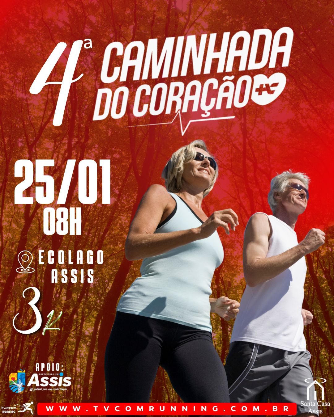 4ª CAMINHADA DO CORAÇÃO 3KM