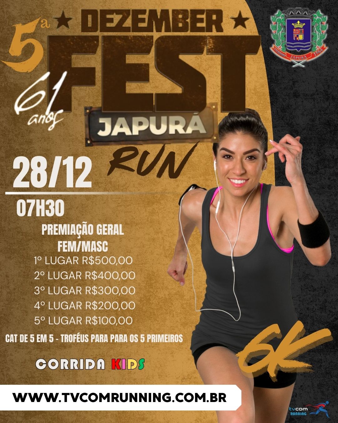 5° DEZEMBER FEST RUN JAPURÁ