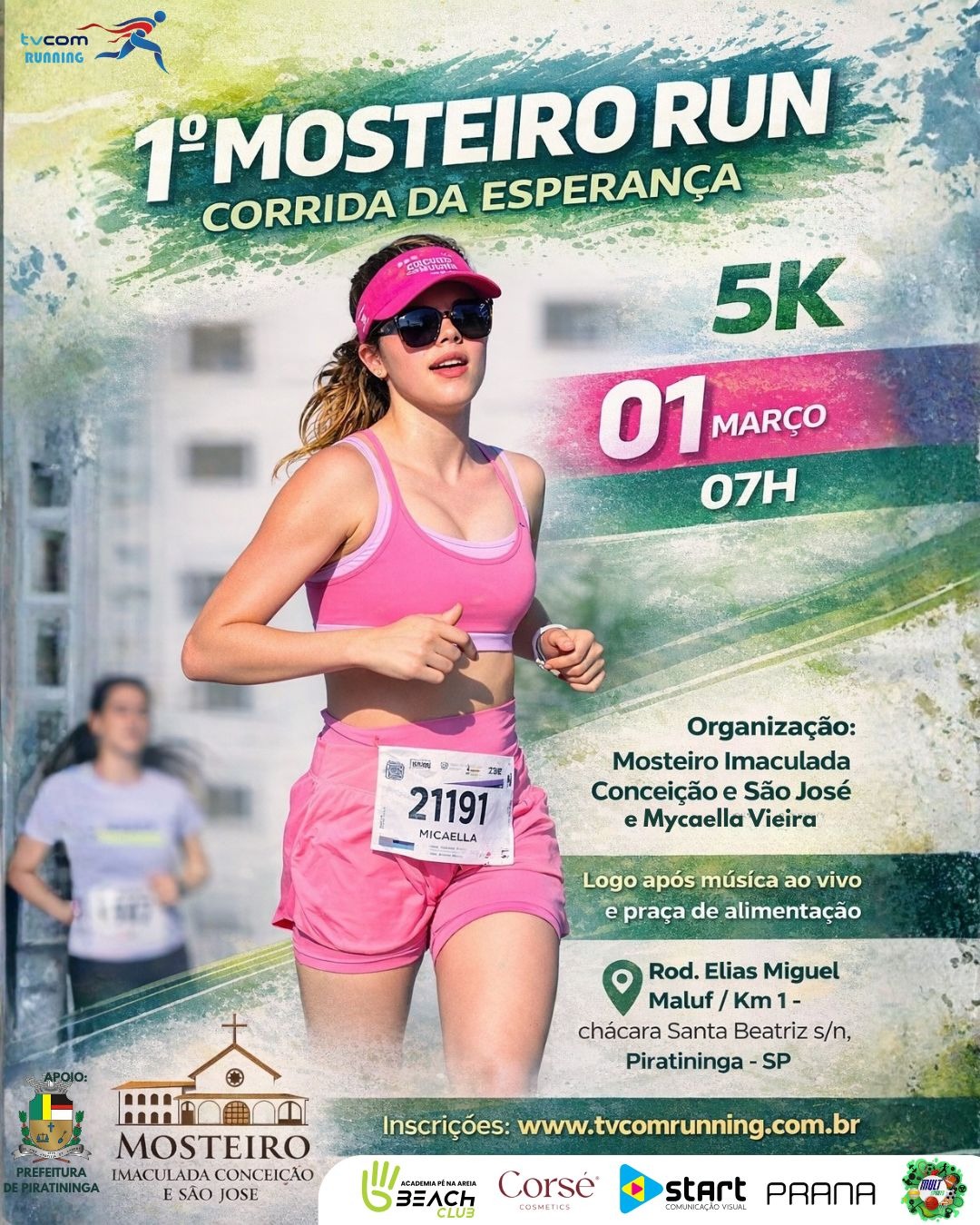 1º MOSTEIRO RUN 5K CORRIDA DA ESPERANÇA