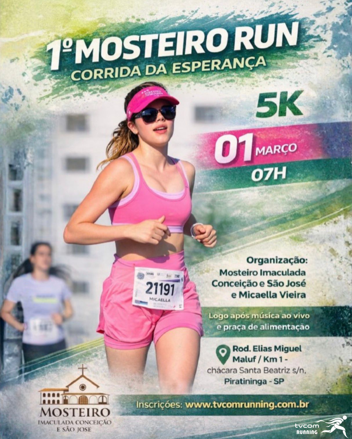 1º MOSTEIRO RUN 5K CORRIDA DA ESPERANÇA