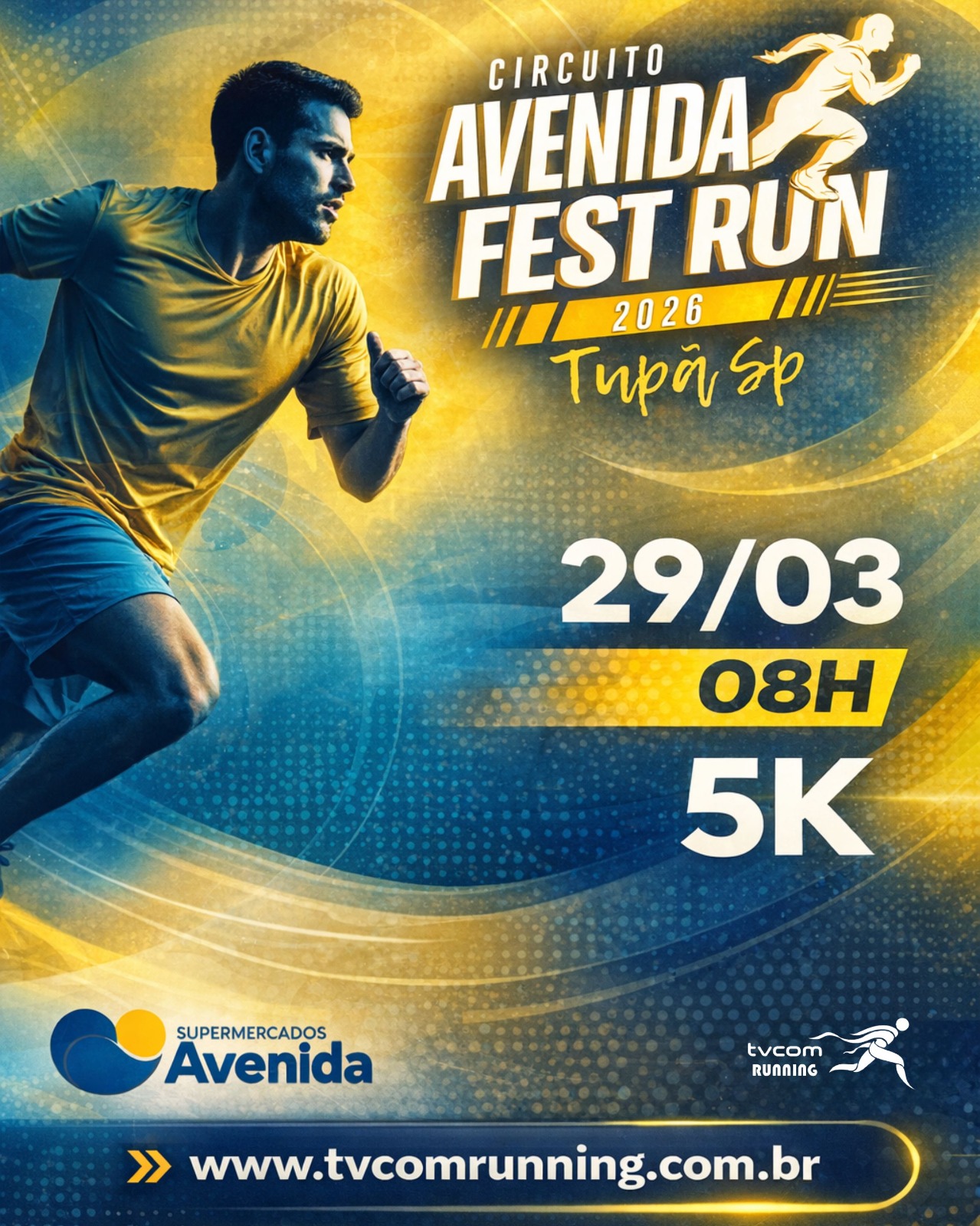 AVENIDA FEST RUN ETAPA TUPÃ SP 2026