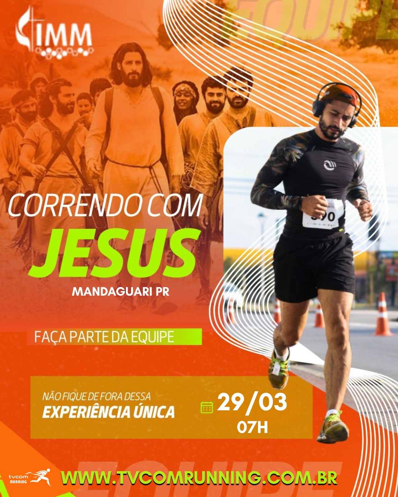 1ª CORRIDA CORRENDO COM JESUS