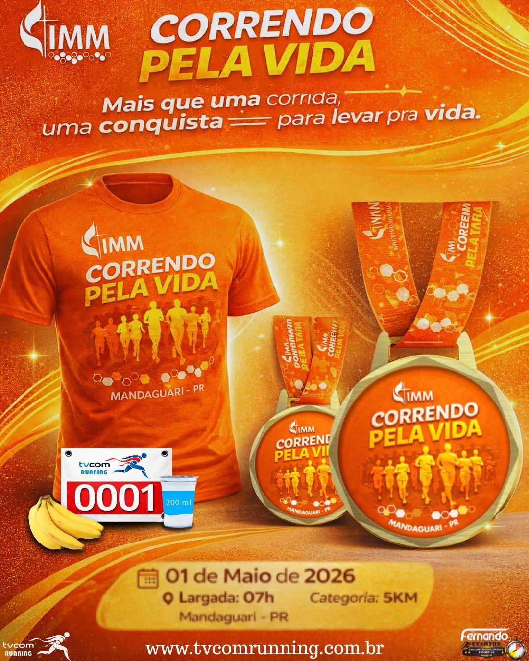1ª CORRIDA CORRENDO PELA VIDA