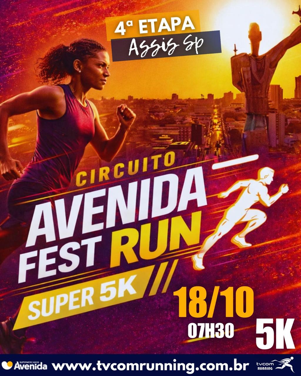 AVENIDA FEST RUN ETAPA ASSIS SP 2026